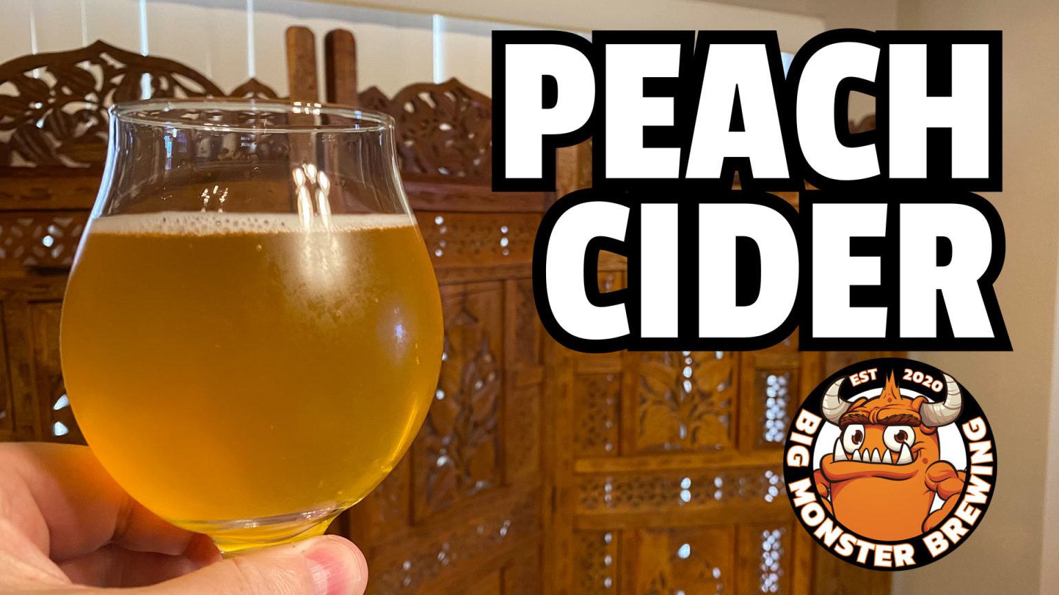 Big Monster Brewing – Peach Cider - NEOZAZ
